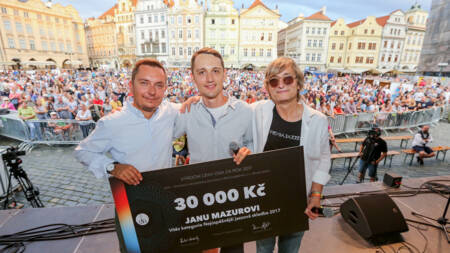 Vítěz ceny OSA za nejlepší jazzovou skladbu mladého autora na Bohemia JazzFest 2018 se stal Jan Mazura