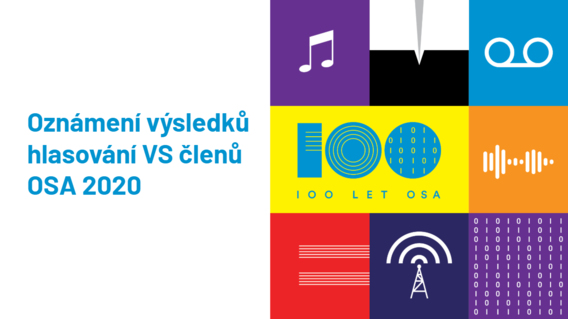 Oznámení výsledků hlasování valného shromáždění členů OSA 2020